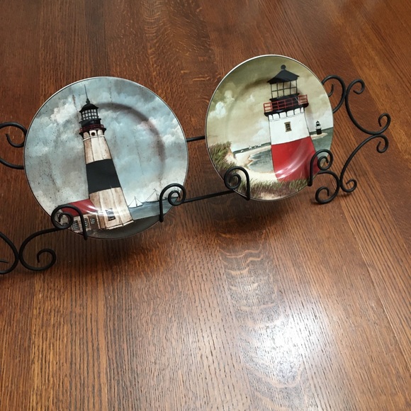 Nice wrought iron plate hangers Wall Decor Wrought Iron Plate Rack Poshmark